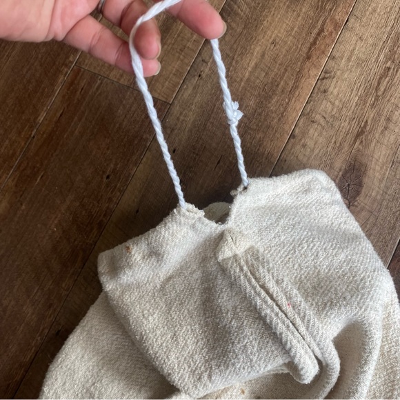 Vintage Chicago Bulls terry cloth drawstring backpack 22x14x10 - Picture 5 of 11